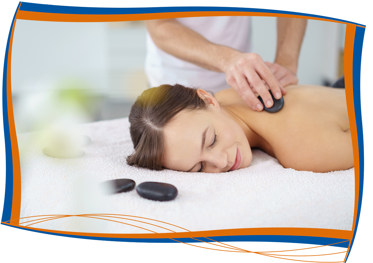 HotStone-Massage in der Praxis für Physiotherapie Daniel Tartaglia